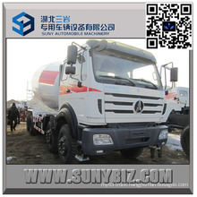 12 Wheeler North Benz 7000 Litre Concrete Mixer Truck